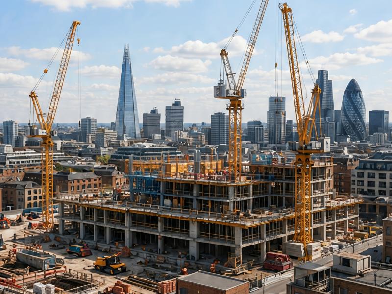 Construction time-lapse London